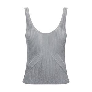 PINKO Metallic Knit Women's Top